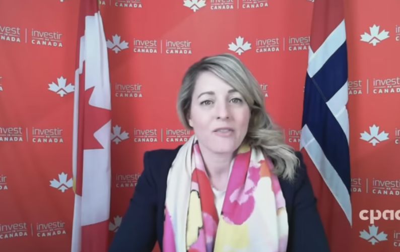 [멜라니 졸리 산업부 장관. Youtube @cpac캡처]