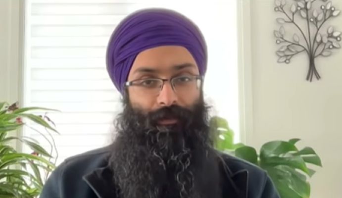 [발프릿 싱 세계시크교기구 대변인. Youtube @CTV News]