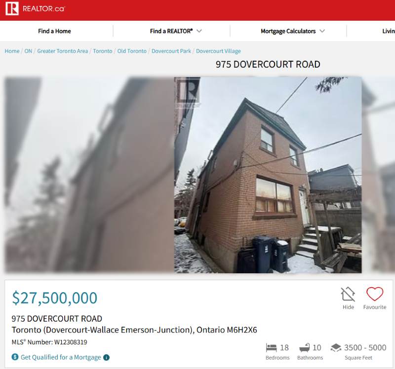 [REALTOR.ca 캡쳐]
