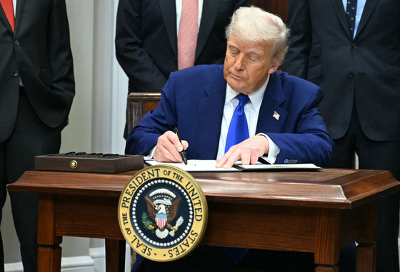 도널드 트럼프 대통령. AFP=연합뉴스