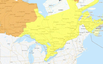 토론토 일요일 최대 30cm 폭설 예보
